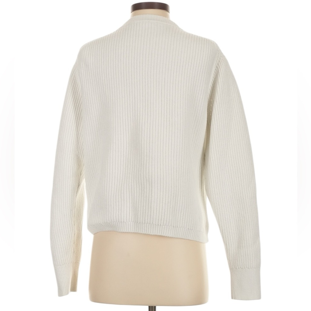 J. Crew Four Pocket Cardigan S Relaxed Fit Soft Cotton Chunky Knit Nautical - Picture 3 of 9